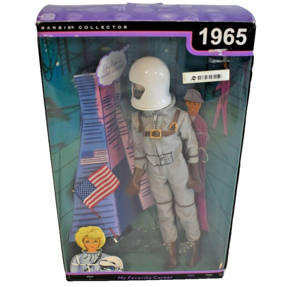 2009 Barbie My Favorite Career Astronaut Rocket Scientist 1965 Reproduction 4474